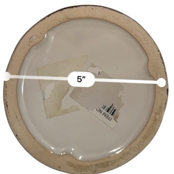 Floral Ceramic Planter - Picture 6 of 7